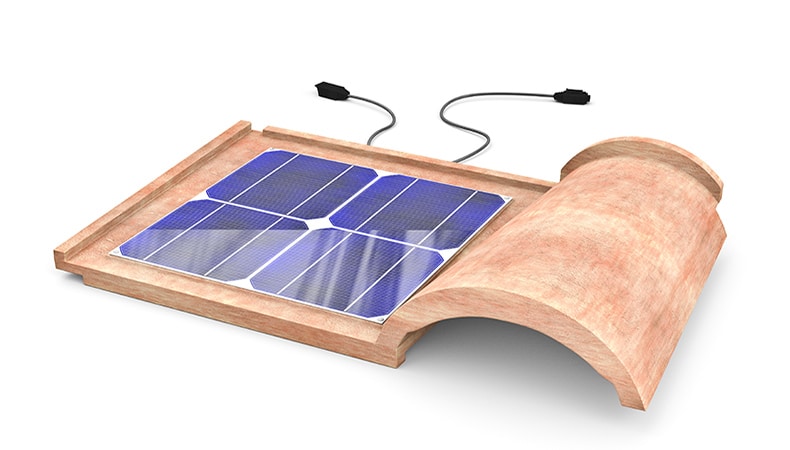 Tegola fotovoltaica