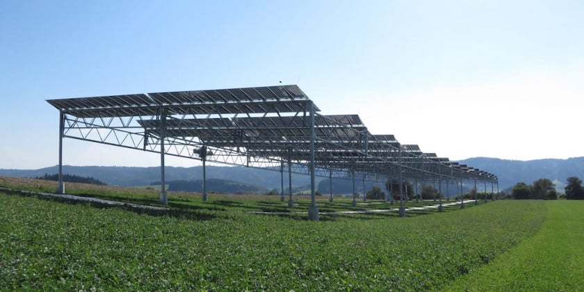 Impianto agro fotovoltaico