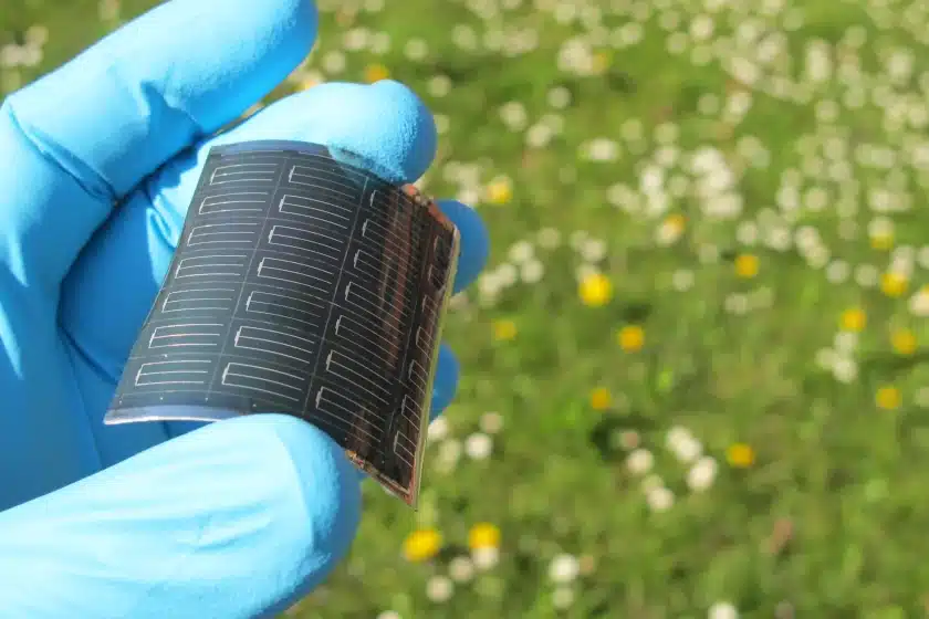 Cella fotovoltaica flessibile CIGS