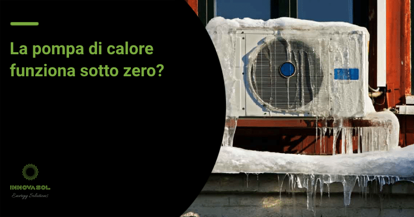 pompa di calore funziona sotto zero