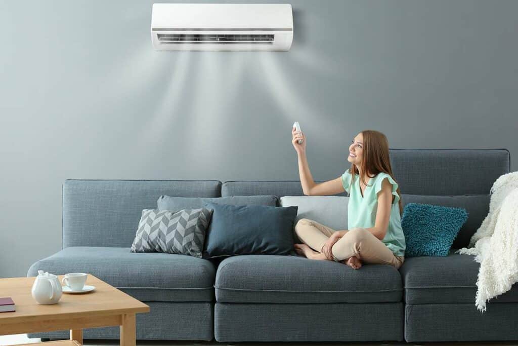 Condizionatore wifi smart controllo remoto aria condizionata