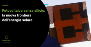 fotovoltaico senza silicio