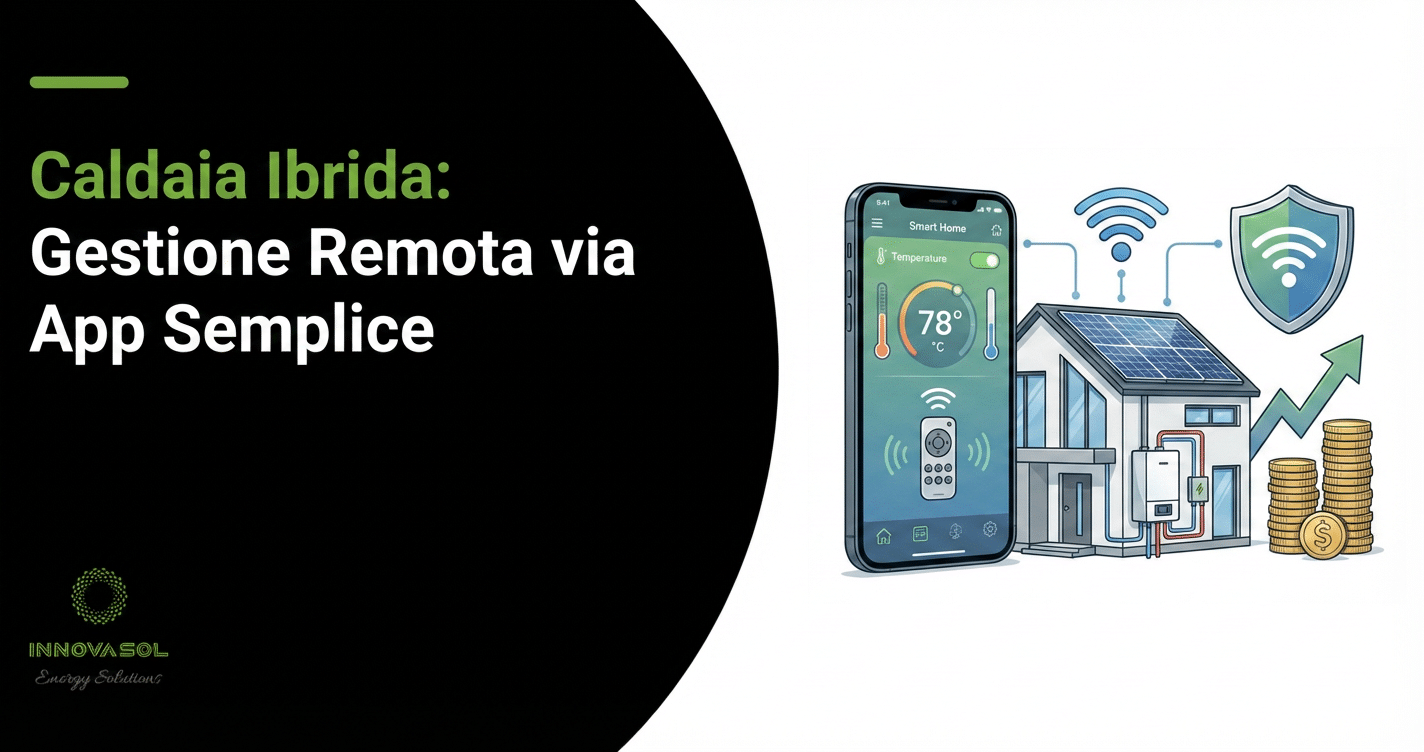 Caldaia Ibrida Gestione Remota via App Semplice Caldaia Ibrida Gestione Remota via App Semplice